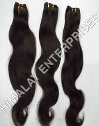 Remy Cambodian Hair Wavy - 14-30 Inches, Natural Black/brown, Unidirectional Cuticle, Double Wefted, Heat Resistant, Tangle-free