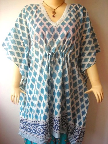 Bagru Patteru Short Kaftan