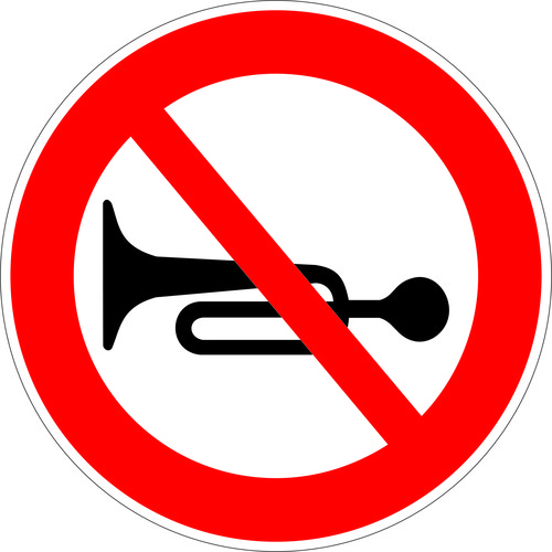 NO HORN AREA