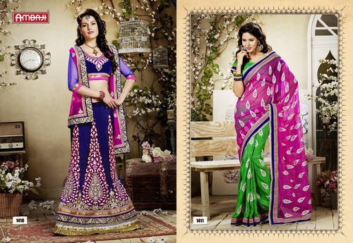 Designer sarees & Lehnga