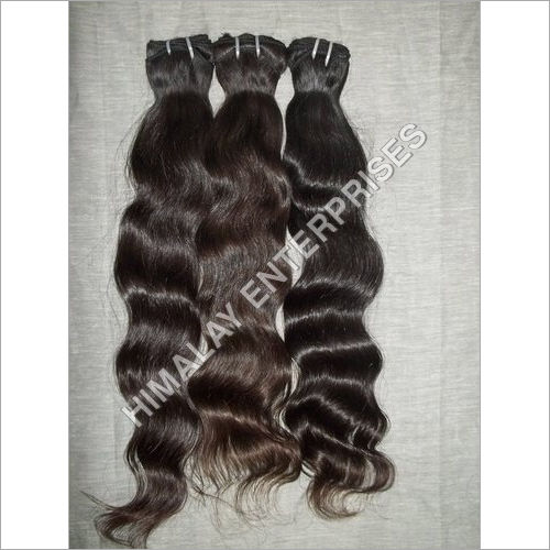 Virgin Machine Wefted Wavy Hair