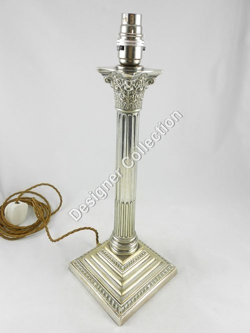 Silver Lamp By DESIGNER COLLECTION