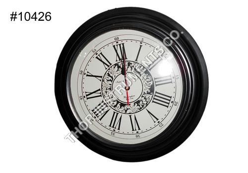 Vintage Maritime Ship Wooden Wall Clock 