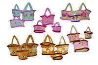 Synthetic Fiber Basket Bags