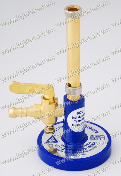 Laboratory Bunsen Burner with Tap Cock