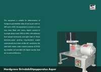 Hardgrove Grindability Apparatus