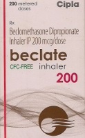 beclate inhaler 200 cipla