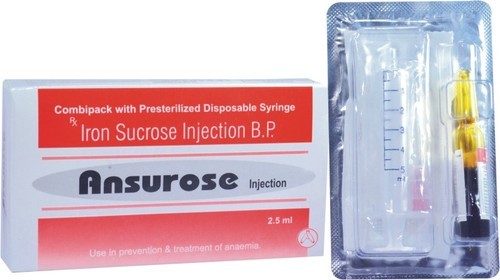 Iron Sucrose Injection 2.5ml.