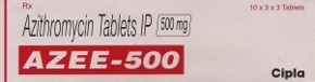 Azee 500mg Cipla