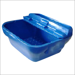 Ice Boxes - Plastic, 15x10x5 Inches, Blue | 5 Gallons Capacity, Lightweight, Insulated, Easy-to-Clean, Leakproof, Portable, Hinged Lid