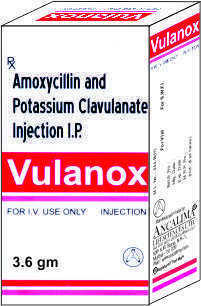 Amoxycillin Sodium & Potassium Clavulanate 3.6 gm