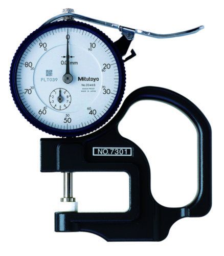 Stainless Steel Dial Thickness Gauge