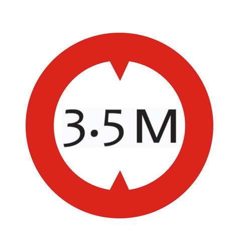 Height Limit Signs