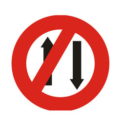 One Way Signs Vehicles Prohibited in One Direction