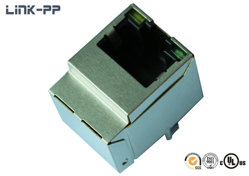 Connector with led