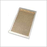 Gold Polished Glass Tray