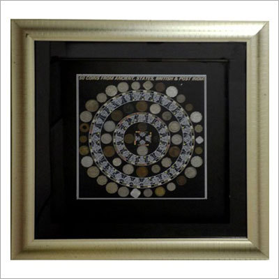 50 Indian Coin With Deluxe Framing