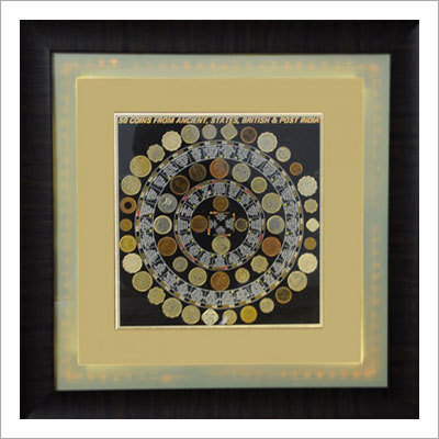 50 Indian Coin With Framing