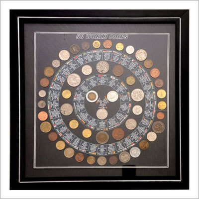 50 World Coin With one Silver Coin