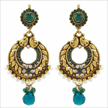 Multi Color Stone Earring