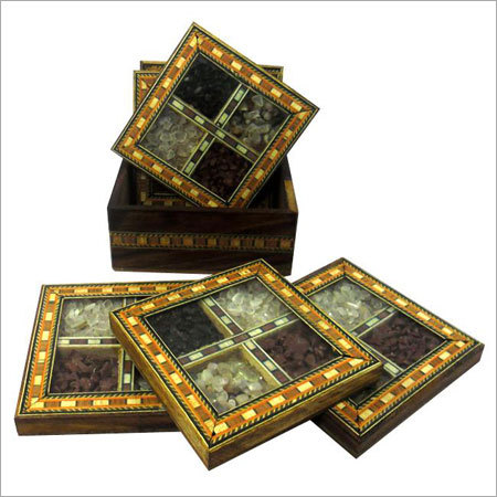 Wooden Tea Coaster