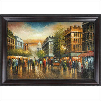 Multi Color Canvas Painting