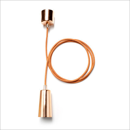 Copper Drop Cap Pendant