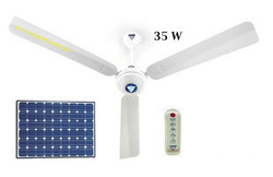 Solar Ceiling Fan with Remote Control & 50% Energy Saving