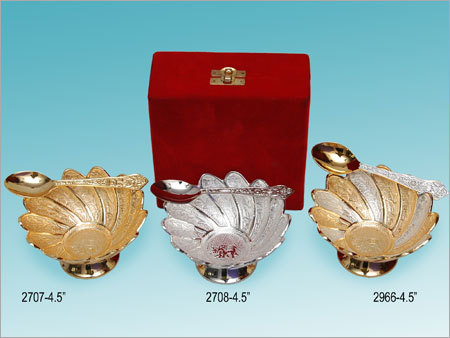Designer EPNS Dry Fruit Bowls