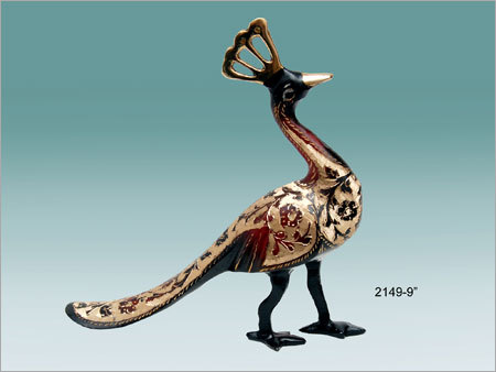 Brass Bird Figurines
