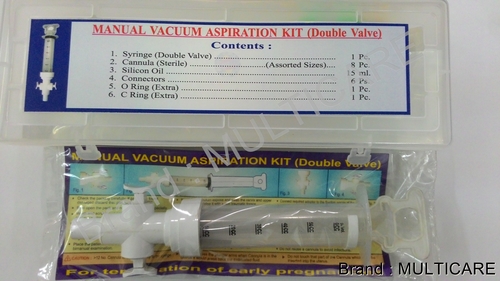 Manual Vacuum Aspiration Kit Autoclavable