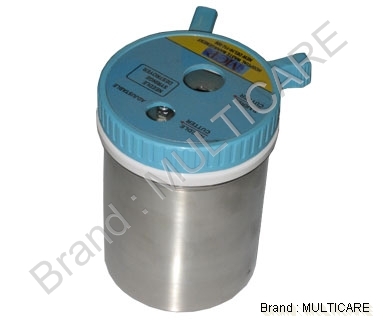 Syringe Needle Cutter With 500 ML PP Receptacle SS Blade & Base Plate