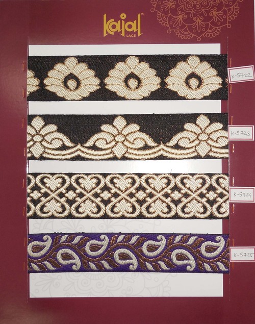 Gota border lace