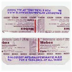 Mebendazole 100 mg Tablet
