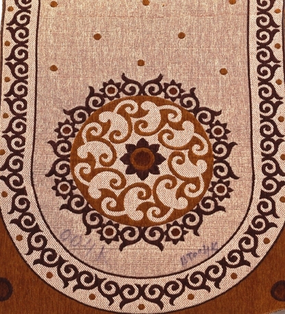 Cotton Sofa Panel Set - 100% Cotton, Rectangular Shape, Printed Design | Reversible Panel in Three Elegant Colors for Home & Hotel Use