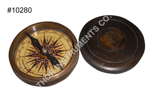 Collectable Solid Brass Nautical Compass