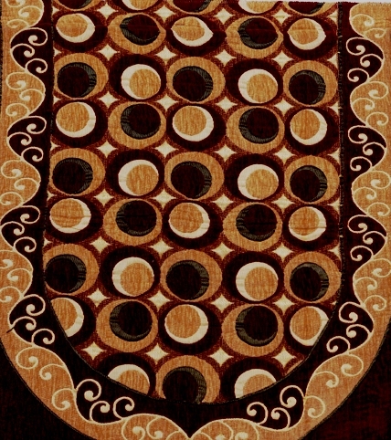 Far Sofa Panel - 100% Cotton, Rectangular Shape, Available in Four Colors | Ideal for Home and Hotel Use, Printed Pattern, No Zipper