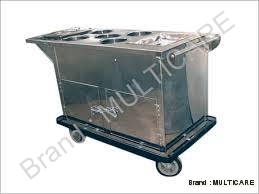 Food Trolley Stainless Steel Export Quality