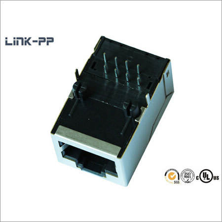 10/100Base-T tab-up SI-50170-F RJ45 connector without leds