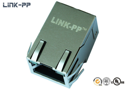 10/100Base-T tab-up SI-50239-F RJ45 connector with leds