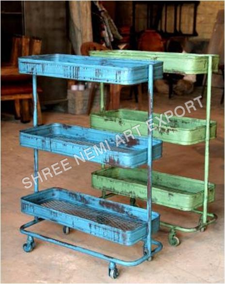 Metal Trolly - Application: Storage