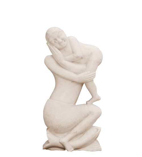 White Marble Sculpture