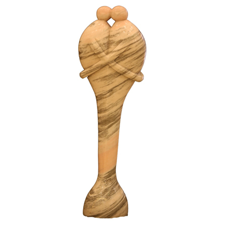 Pink Marble Statue