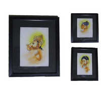 Marble Tile Painting - Ganesha In Peshawa Style