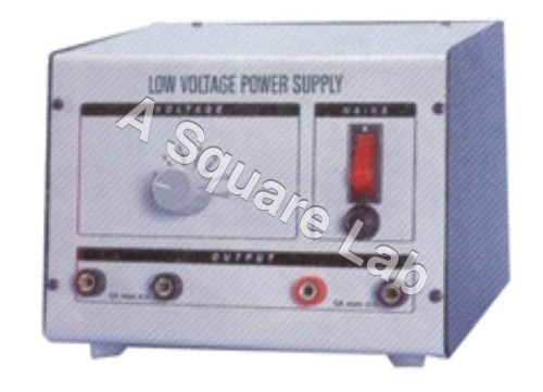 LOW-VOLTAGE-POWER-SUPPLY-220V-AC - 0-12V AC/DC, 5A, 60VA | Rotary Control, Fuse Protection, Neon Indicator, Simultaneous Output