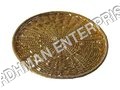 Wood Aluminium Thali