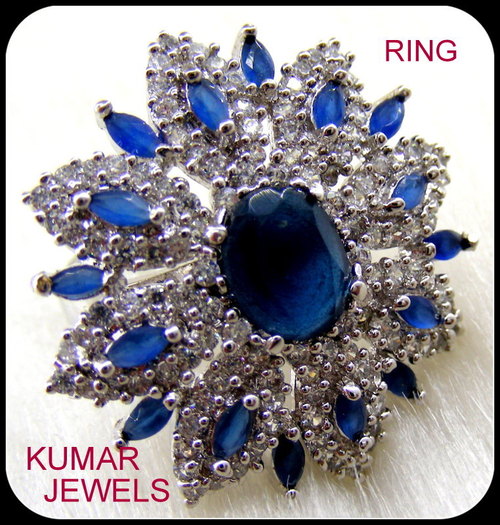 Blue Sapphire Finger Ring