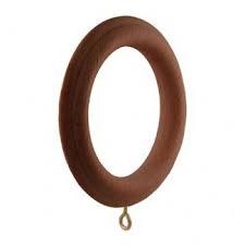 Wooden Curtain Rings Brown Manufacturer Supplier Exporter