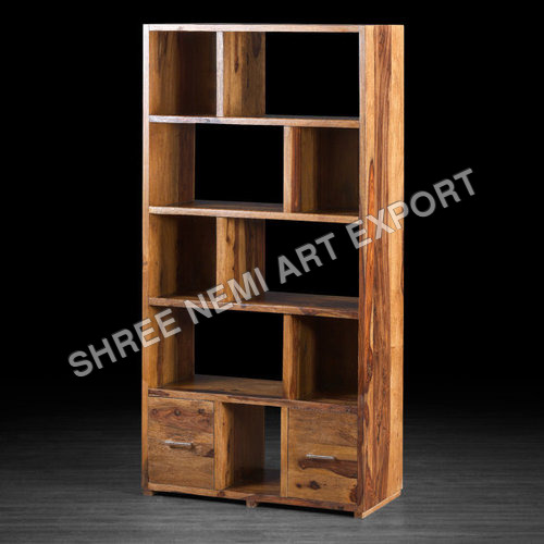 Wooden Almirah - Color: Brown