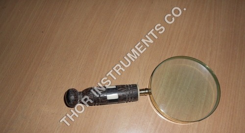 Vintage Antique Wood Handle Magnifying Glass